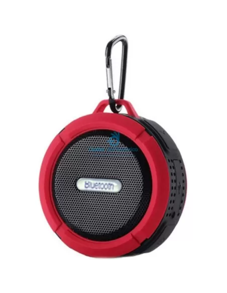 Enceinte sans fil Bluetooth C6 rouge